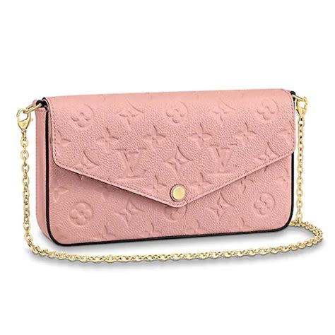 louis vuitton félicie pochette pink